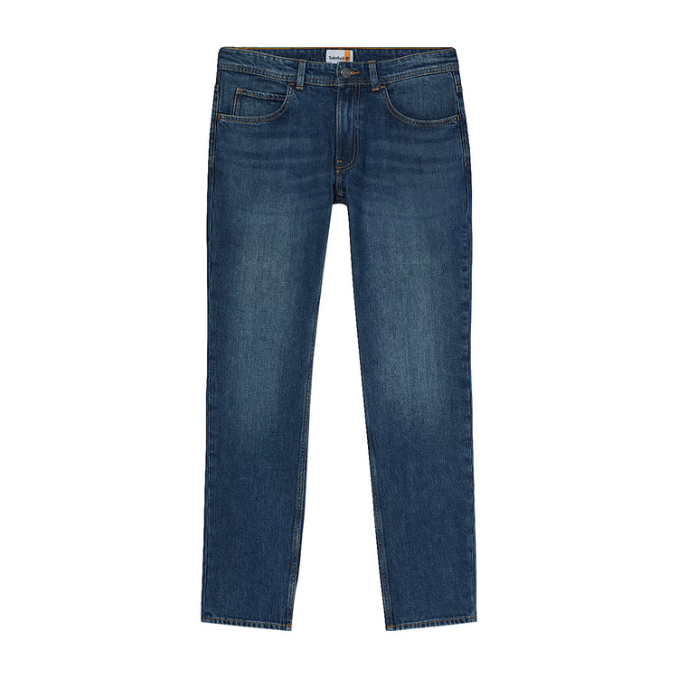 Jeans Slim fit Uomo Sandown Denim Blu