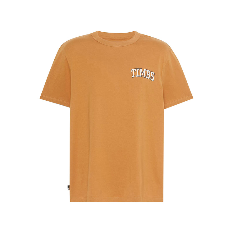 T-shirt Uomo con Grafica TIMBS Giallo