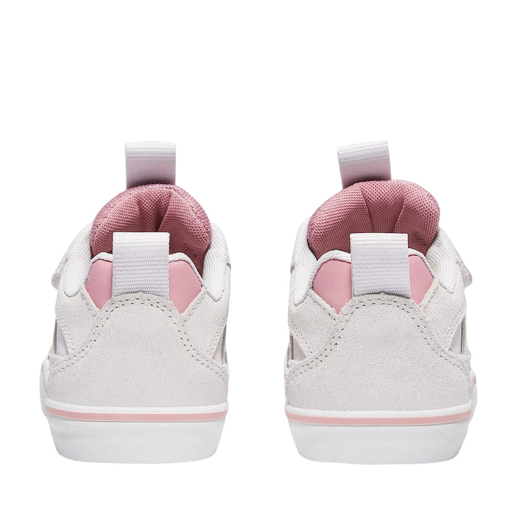 Sneakers Bambina con fodera in tessuto ReBOTL ed inserti Rosa