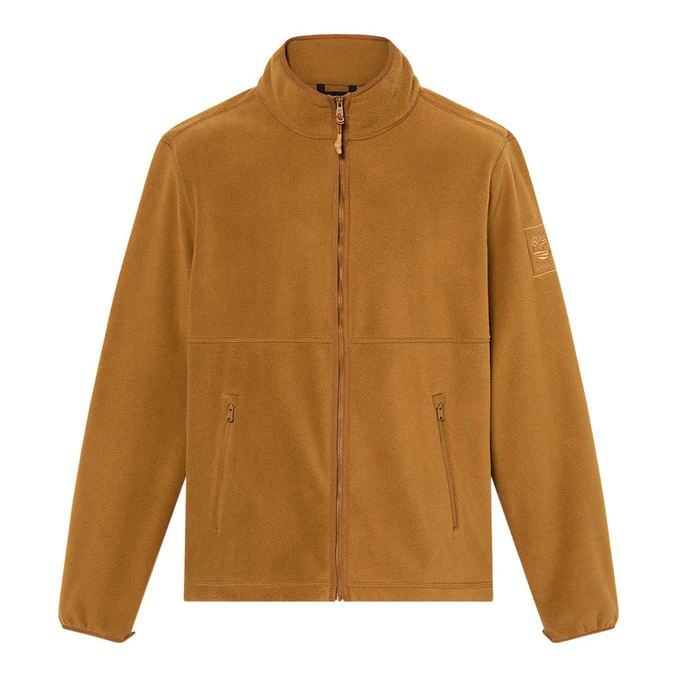 Pile Uomo a zip intera Giallo scuro