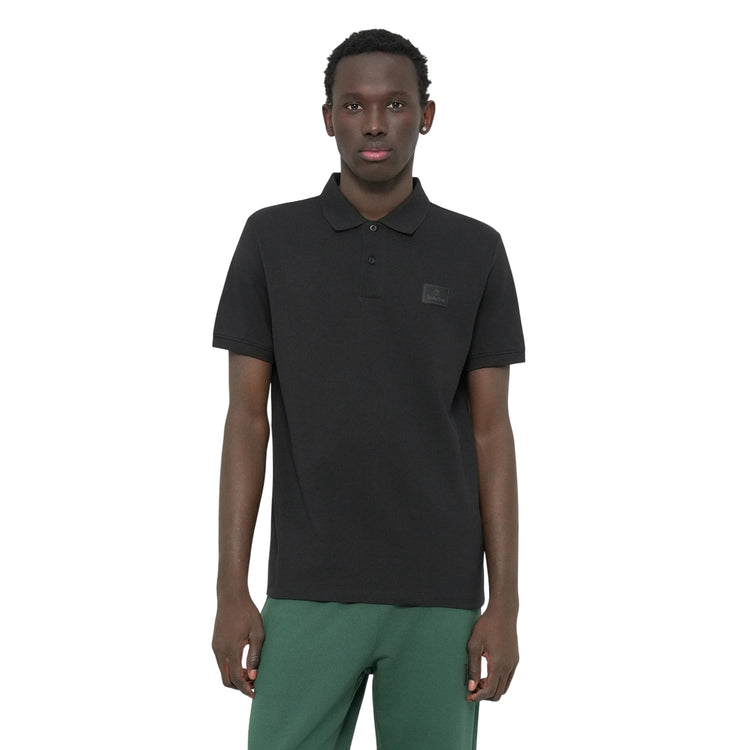 Polo Uomo Nera Silicon Badge