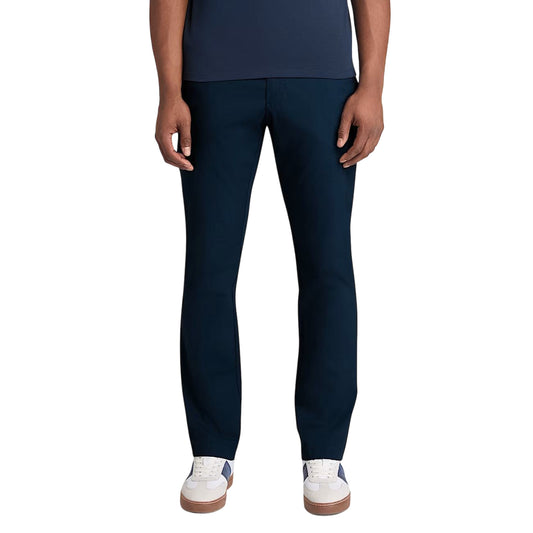 Pantaloni Chino Uomo Claremont Blu scuro modello frontale