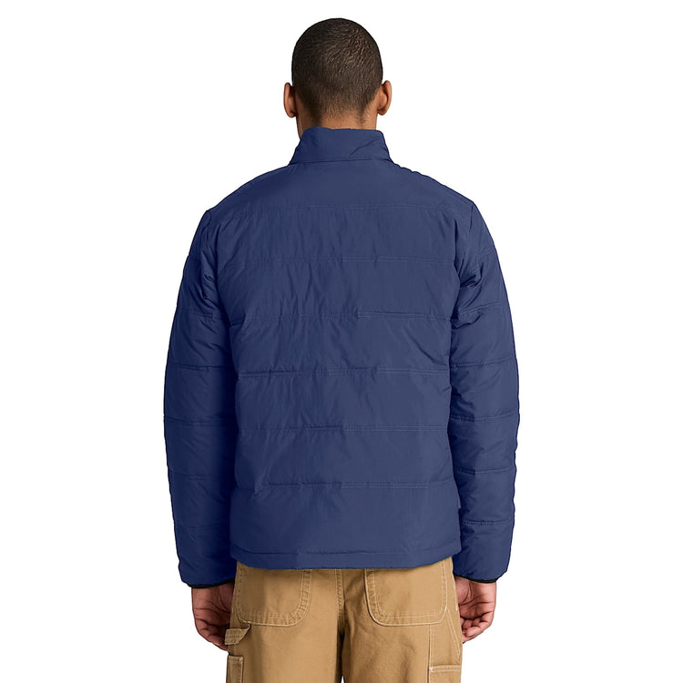 Piumino idrorepellente Uomo Axis Peak Blu modello retro