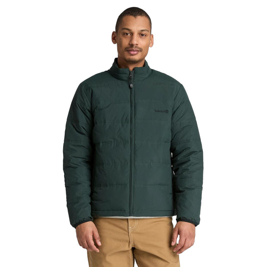 Piumino idrorepellente Uomo Axis Peak Verde modello frontale