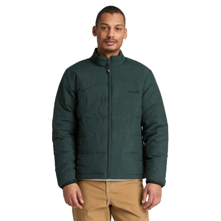 Piumino idrorepellente Uomo Axis Peak Verde modello frontale