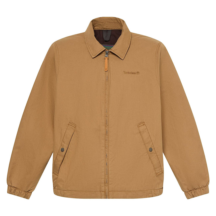 Bomber Uomo Stratham in cotone giallo scuro