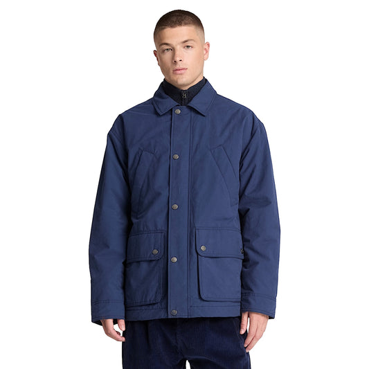 Giacca Uomo Field Termica Wenham Blu modello frontale