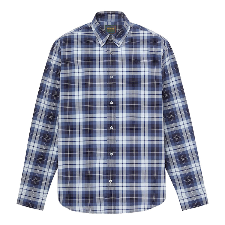 Camicia Uomo a quadri Blu