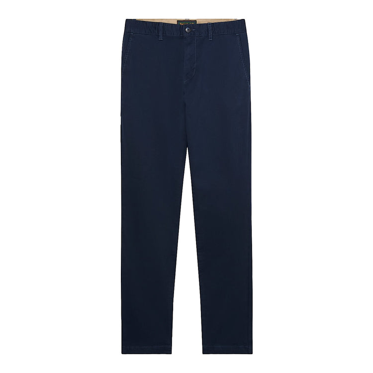 Pantaloni Uomo Chino Claremont gamba dritta Blu scuro