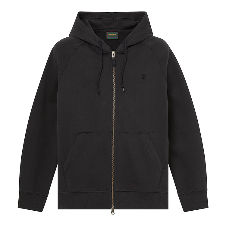 Felpa Uomo Exter River con zip Nero