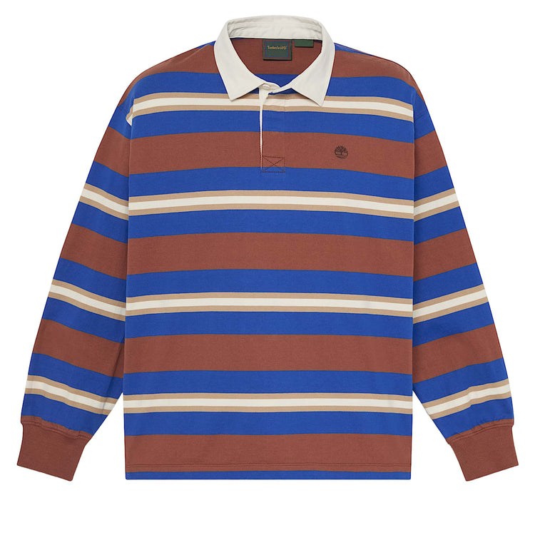 Polo Rugby Uomo manica lunga a righe