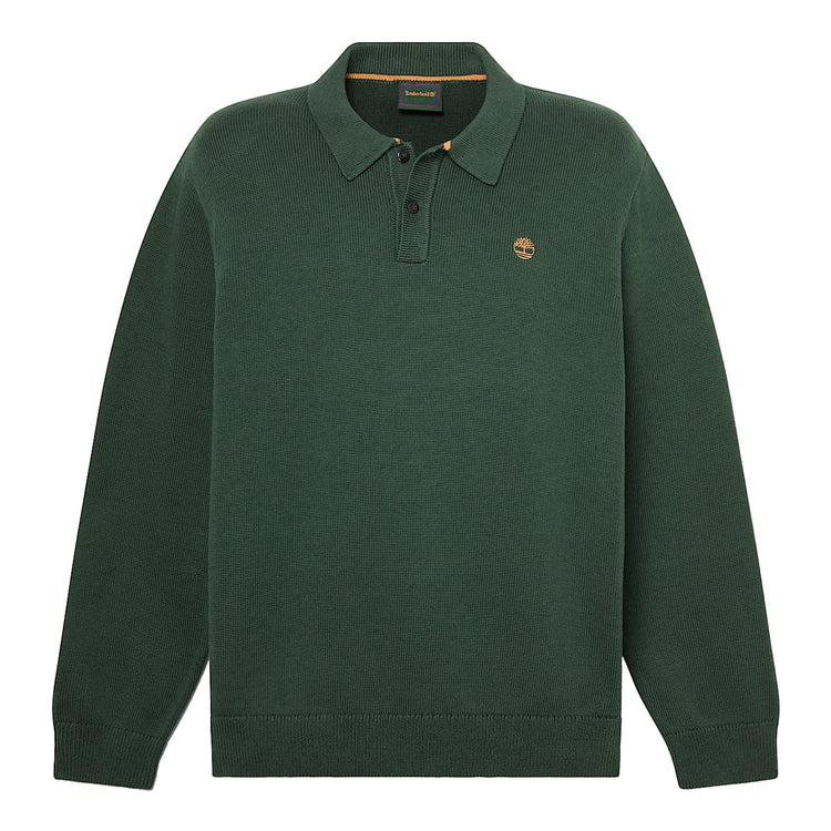 Maglione Uomo stile polo Williams River Verde