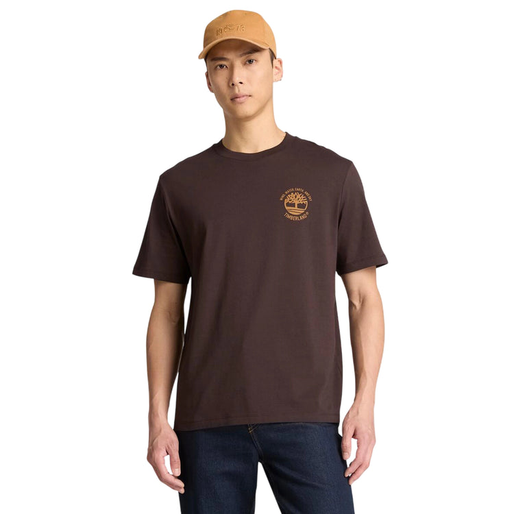 T-shirt Uomo girocollo, con maxi stampa posteriore
