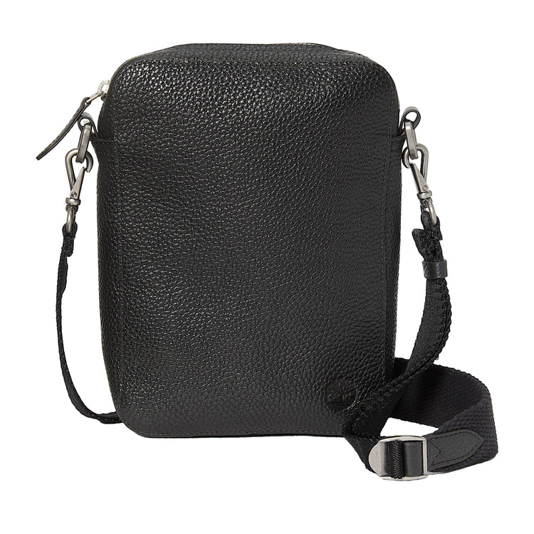 Borsa a tracolla Uomo Tuckerman in pelle nera