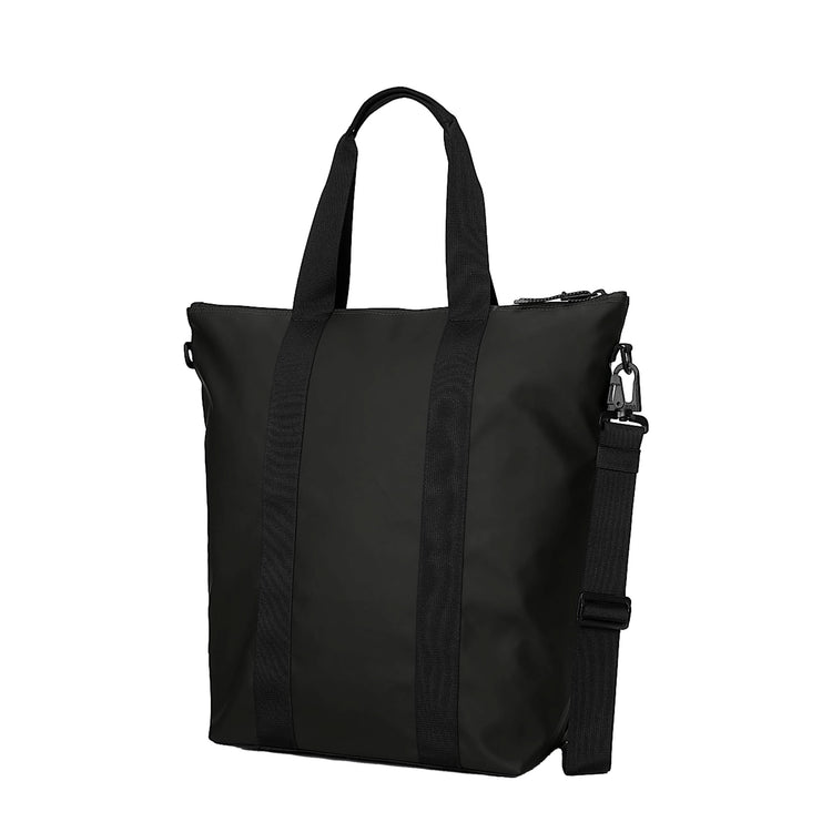 Borsa Tote Donna impermeabile Nero retro