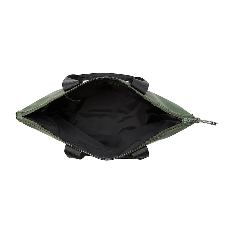 Borsa Tote Donna impermeabile Verde interno