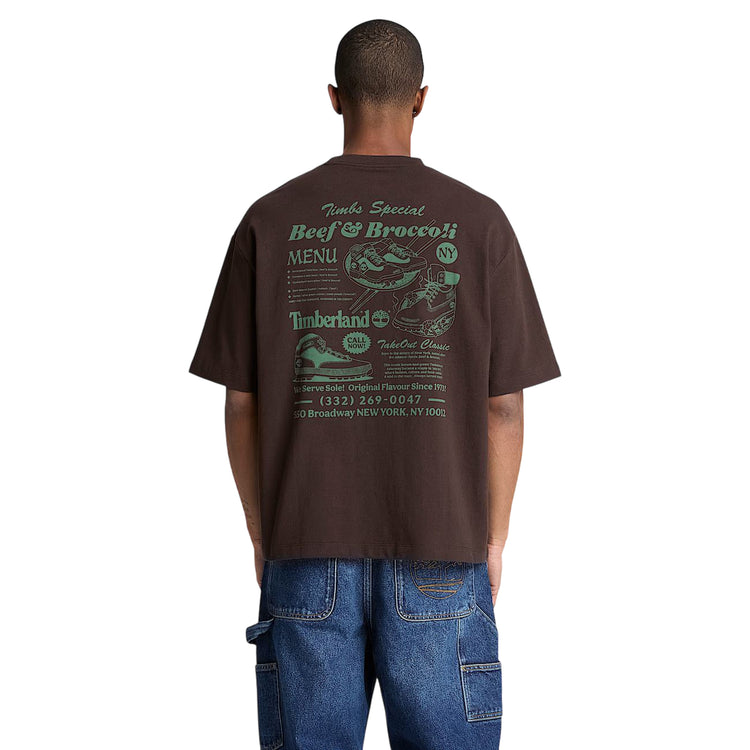 T-shirt Uomo relaxed fit, con stampa Beef&Broccoli