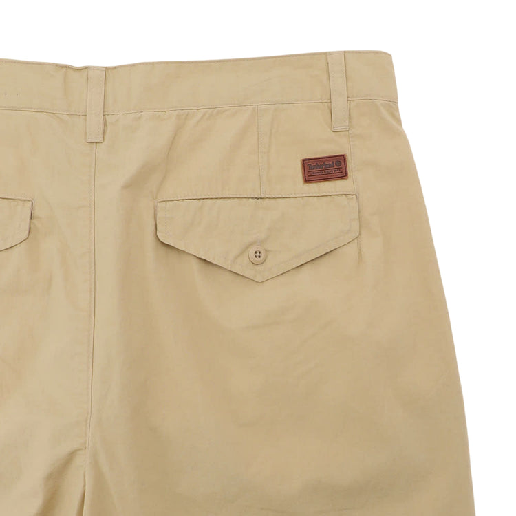 Pantaloni Beige Uomo Plissettati Claremont