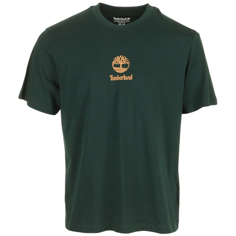 T-shirt Uomo in cotone Verde, con stampa logo