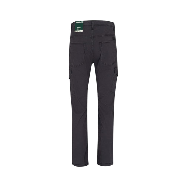 Pantalone Uomo Nero, in twill, con tasconi cargo