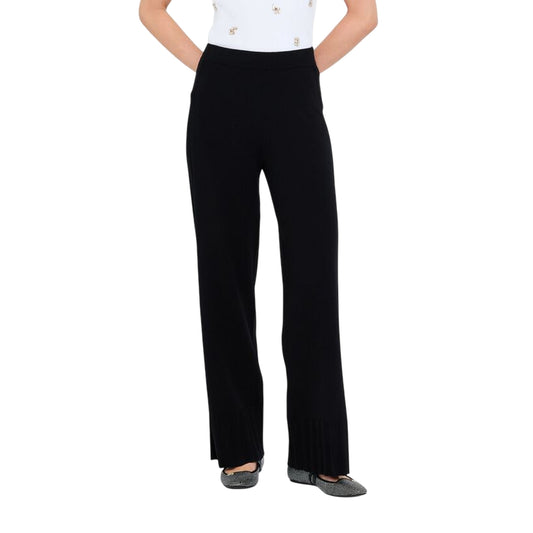 Pantaloni Donna in maglia di misto viscosa modella frontale