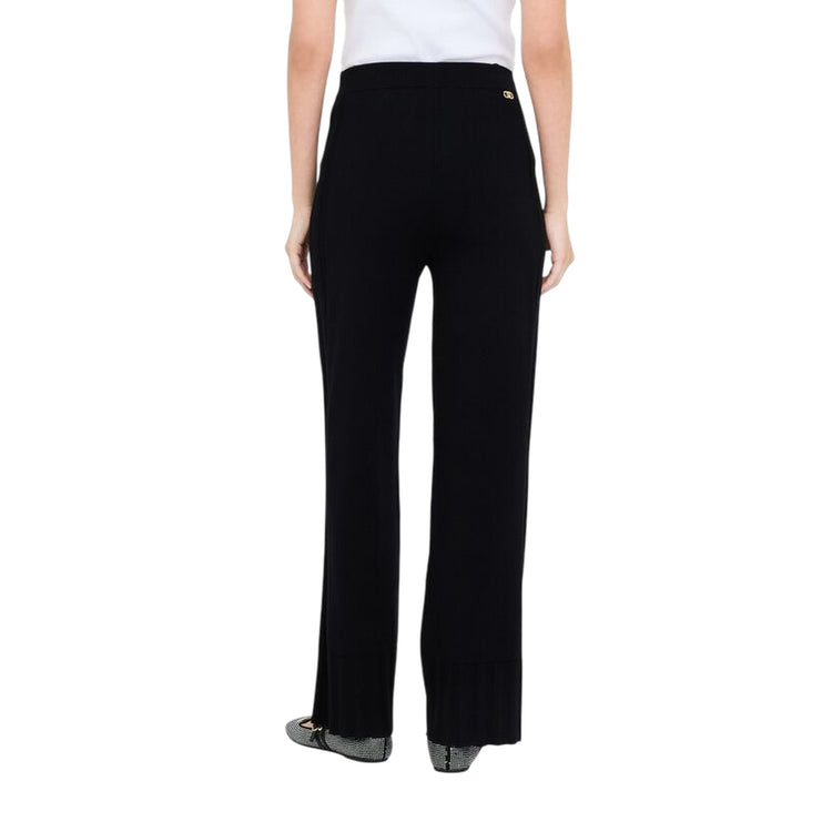 Pantaloni Donna in maglia di misto viscosa modella retro