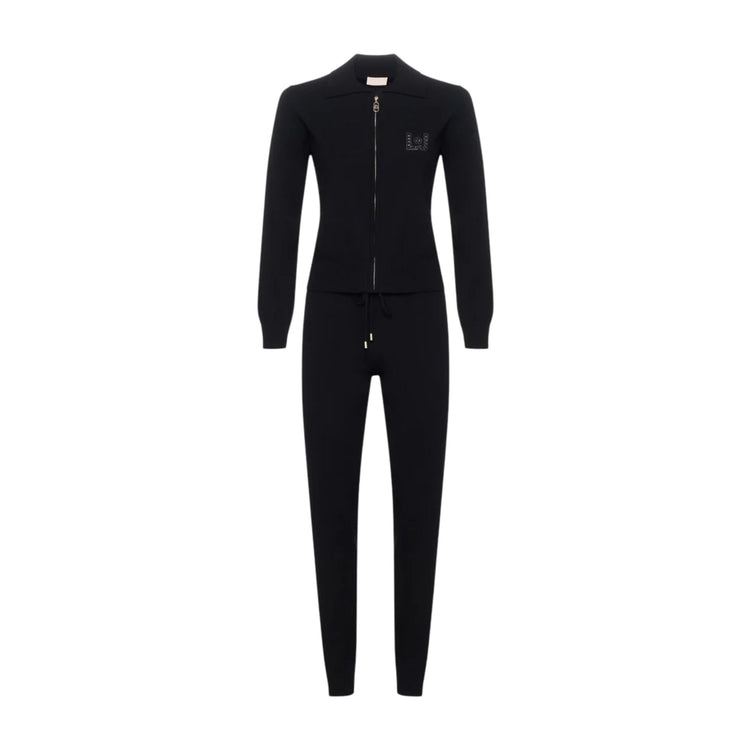 Completo sportivo Donna in maglia nera