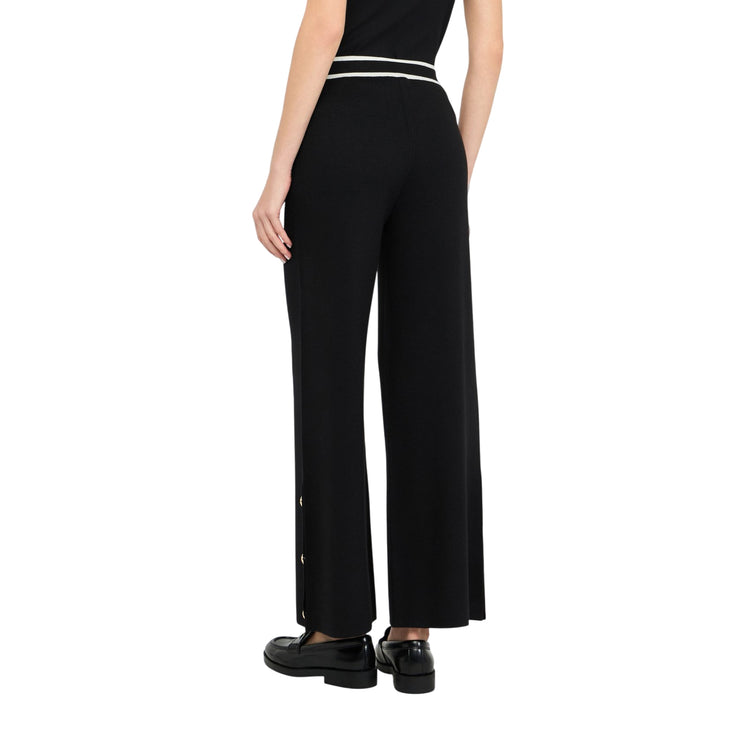 Pantaloni Donna in maglia di misto seta modella retro