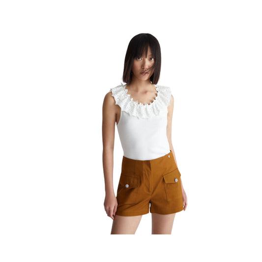 Top femme avec dentelle