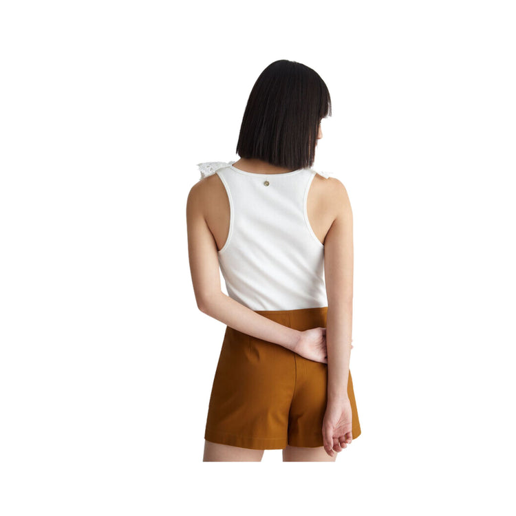 Top femme avec dentelle