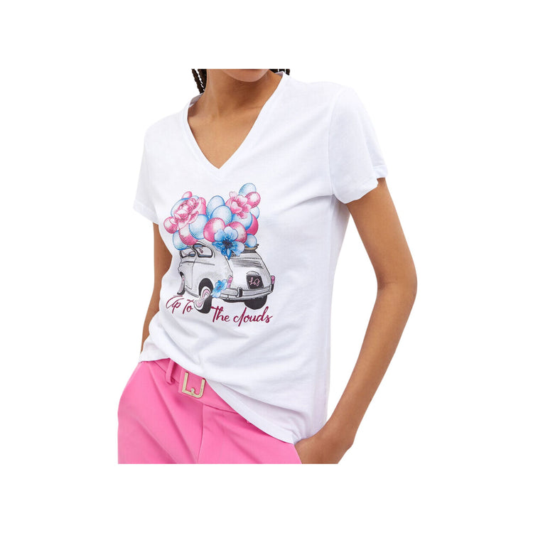 Women's cotton t-shirt with print