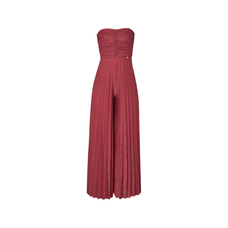 Women's pleated jumpsuit