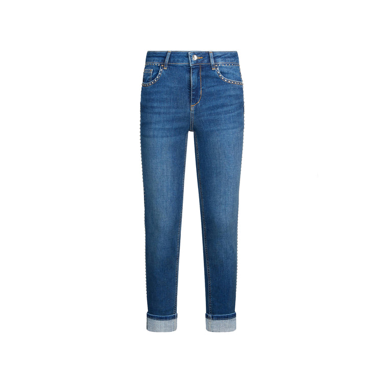 Jeans Skinny Donna con borchie applicate