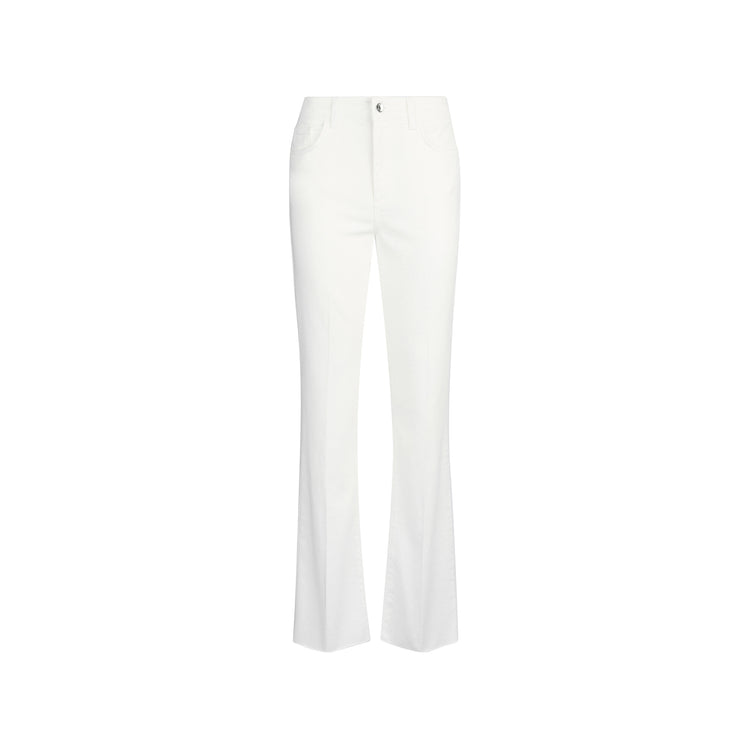 Jeans Donna bootcut Bianco