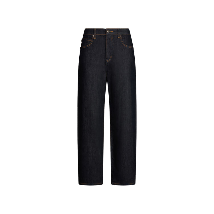Jeans Donna carrot fit a vita alta