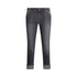 Jeans Skinny Donna con risvolto in denim grigio
