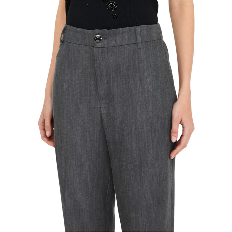 Acquista subito il Pantalone Donna a vita alta, gamba dritta e tasche a filetto sul retro firmato Liu Jo, su Martini 900: vieni scoprire tutta la collezione sul nostro sito