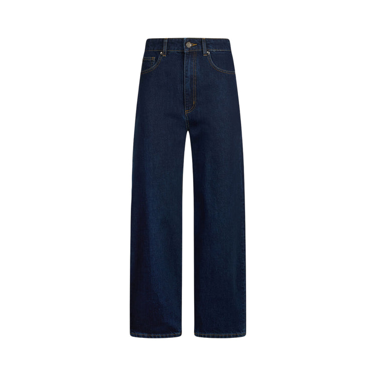 Jeans Donna cropped a vita alta carrot fit