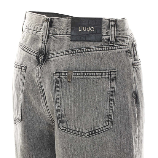 Jeans Donna balloon, dal lavaggio Grigio