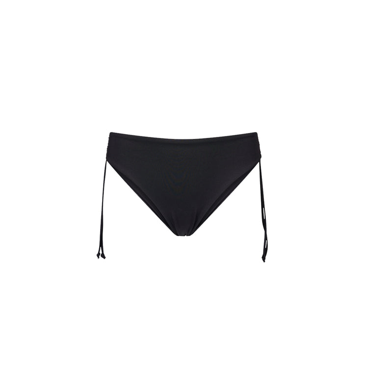 Slip da mare Donna in tinta unita nera
