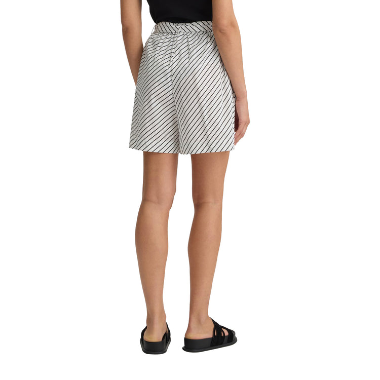 Shorts Donna con stampa a righe modella retro