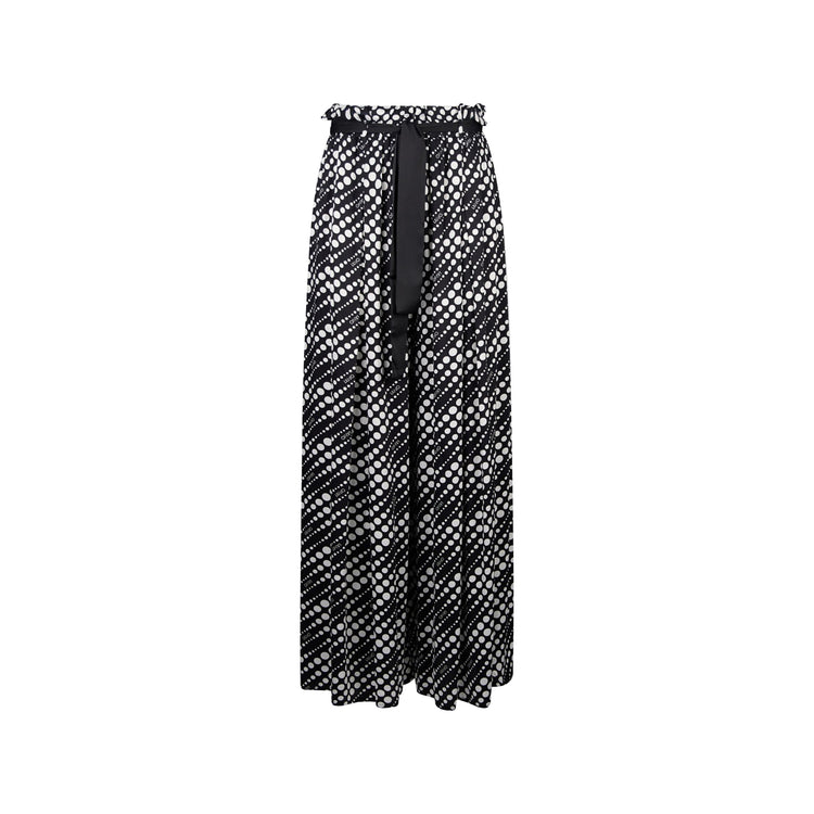 Pantaloni Donna con stampa a pois