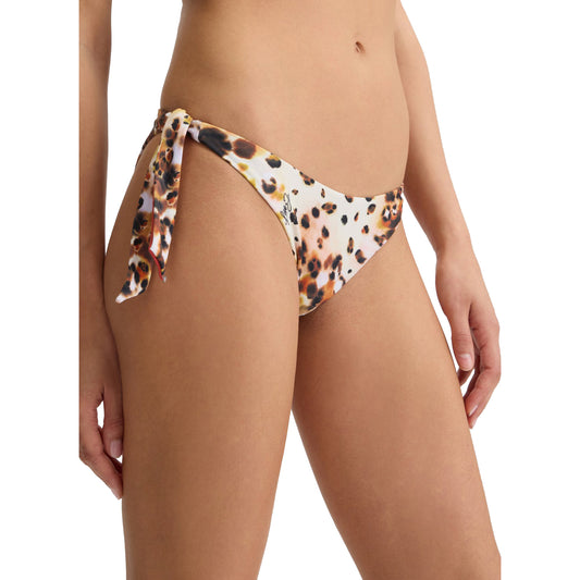 Slip mare da Donna stampa animalier modella frontale ravvicinata