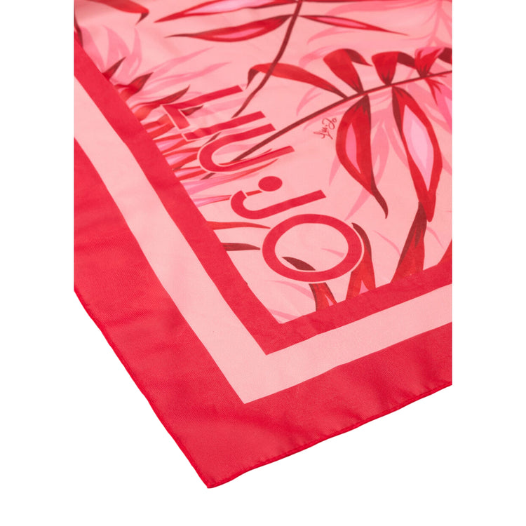 Pareo mare da donna con stampa palme dettaglio
