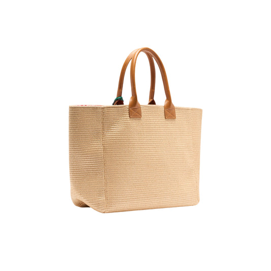 Borsa Grande Donna con charm logato a forma di palma