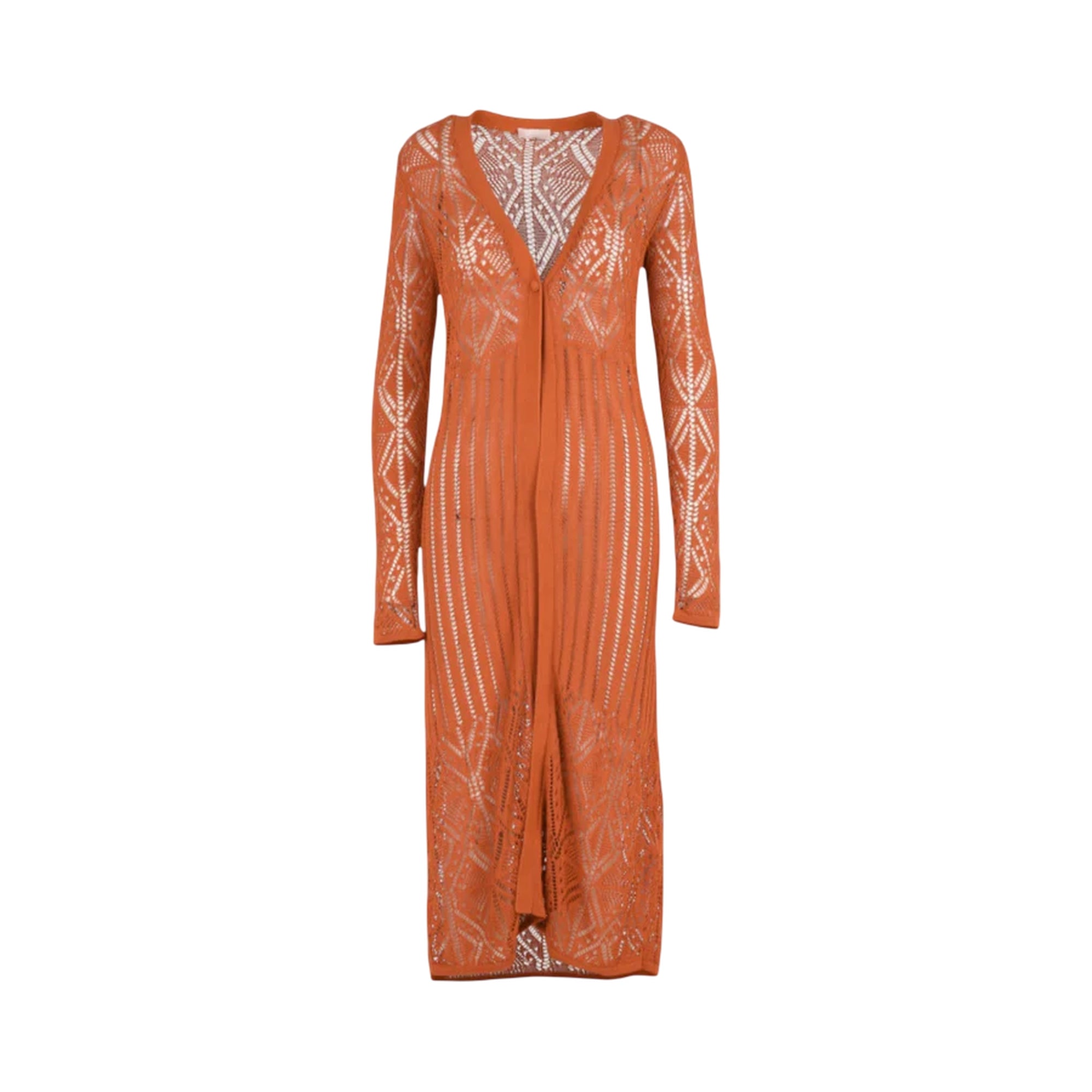 ZANZEA Cardigan Estivo Lungo Donna A Maniche 3/4, Leggero Con Motivo Leopardato, Bikini Largo, Taglie Forti S-5XL, Rosa, Per Spiaggia E Tempo Libero