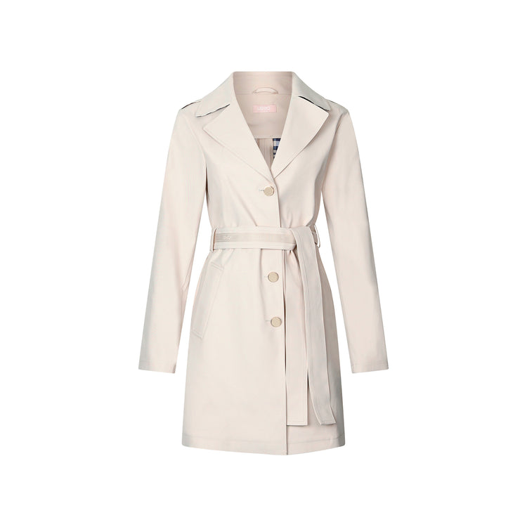 Trench Donna con cintura Beige