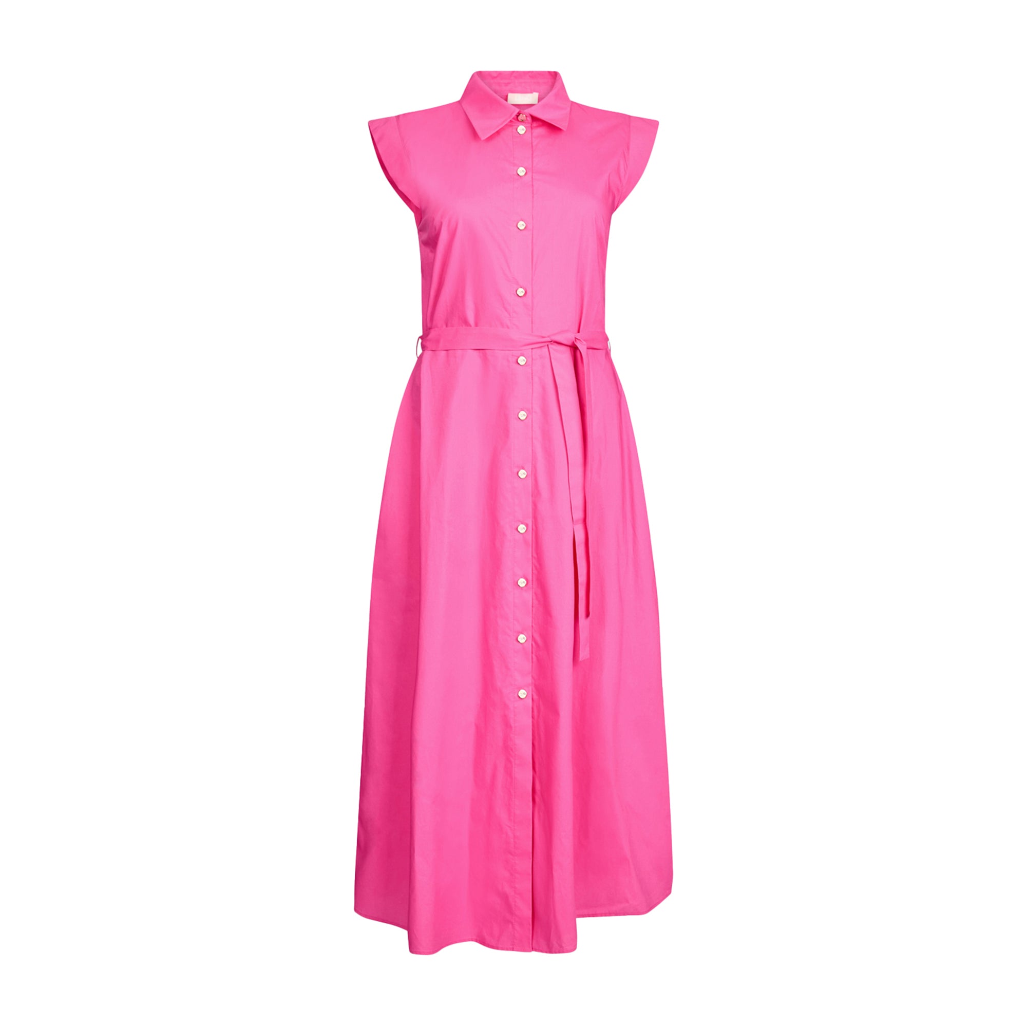 ワンピースその他 LIU JO CHEMISIER POPELINE DRESS Louere ワンピース チュール切替フレアキャミワンピース