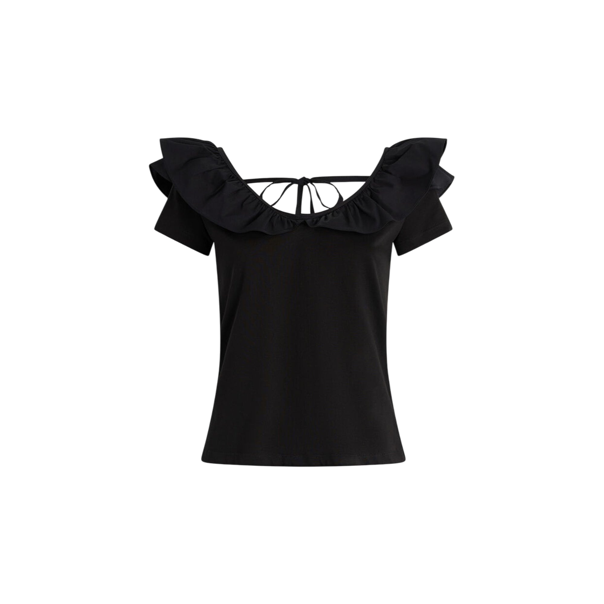 Tシャツ・カットソー LIU JO Woman T-Shirt Black WA5364J6308 Z9363 LIU JO Woman T-Shirt Black WA5364J6308 Z9363 (LIU JO/Tシャツ
