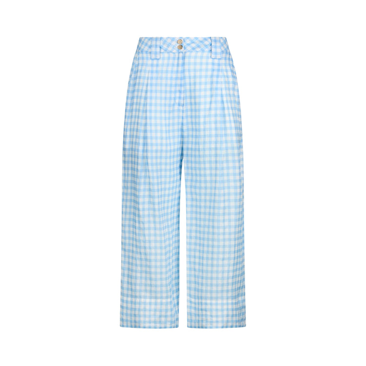 Pantalone Donna cropped in vichy